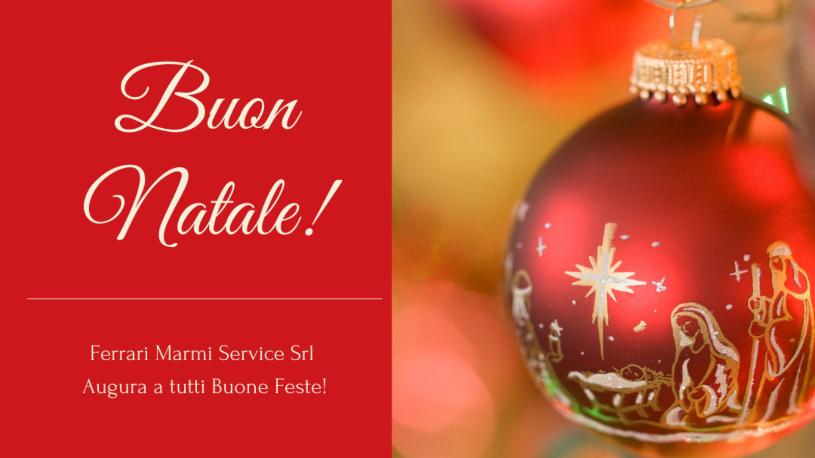 Buon Natale e Felice Anno Nuovo